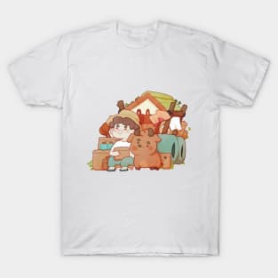 A Happy Farmer Time T-Shirt